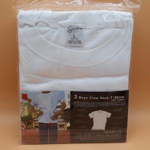 NIP SENTICO BOYS 3 PACK CREW NECK T-SHIRTS